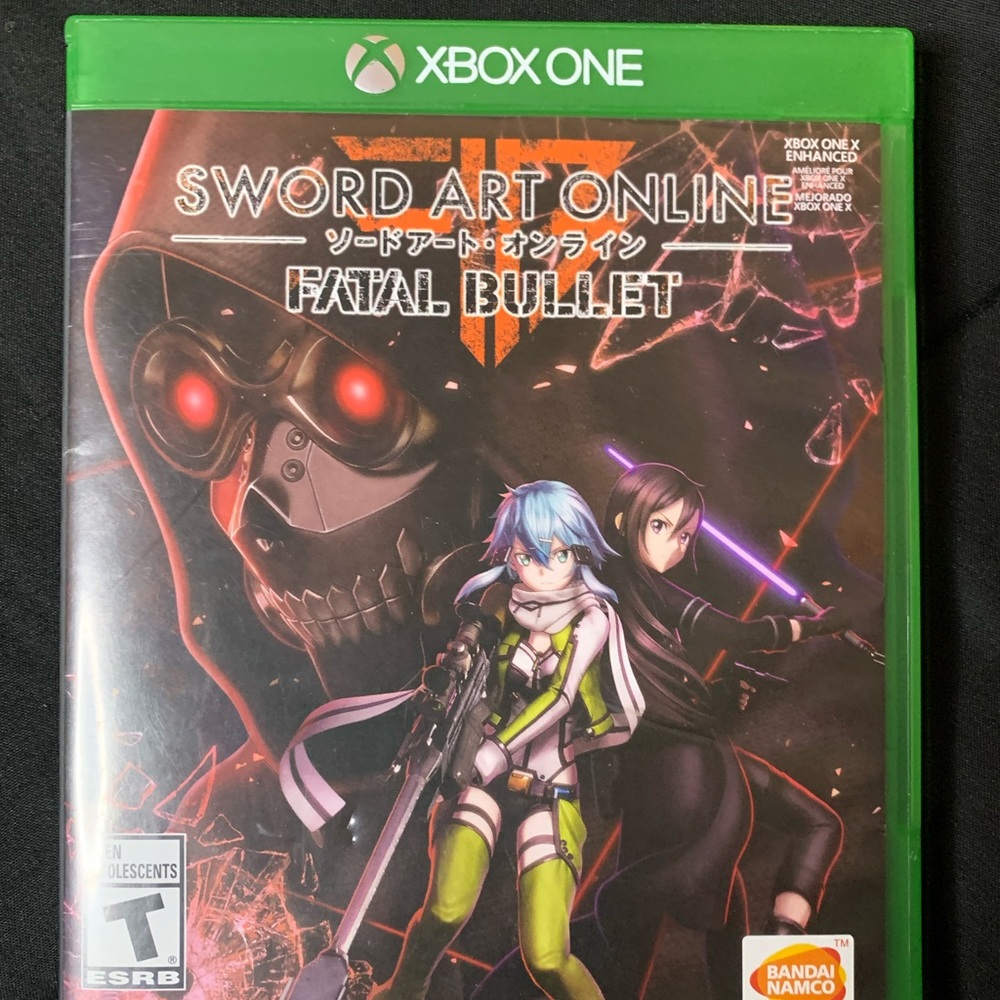 • sword art online “fatal bullet.”